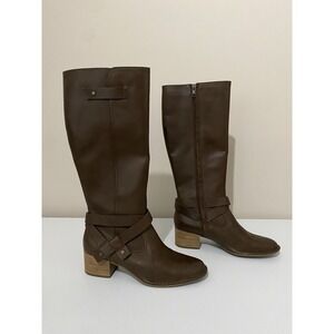 UGG Bandera Brown Leather Tall Knee High Riding Boots 1106738 Womens 10